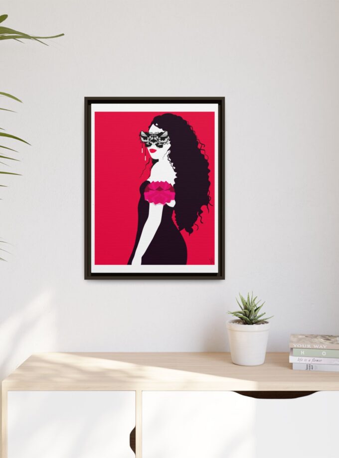 Tango Canvas, Framed