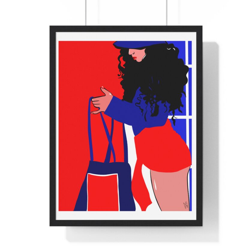 Beach Day Poster, Framed - Image 7