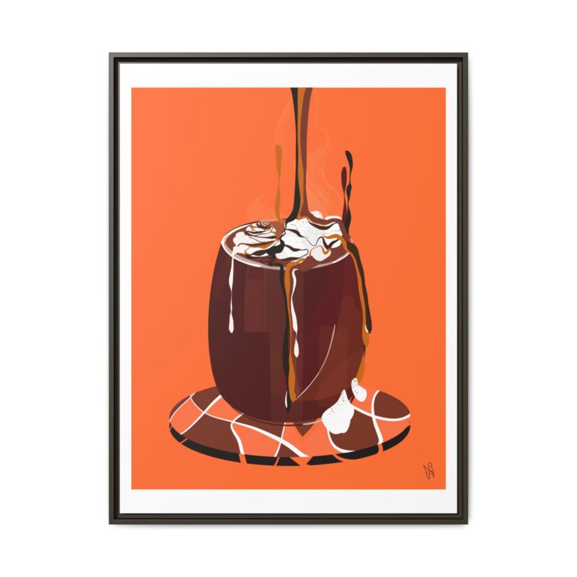 Hot Chocolate Canvas, Framed - Image 53