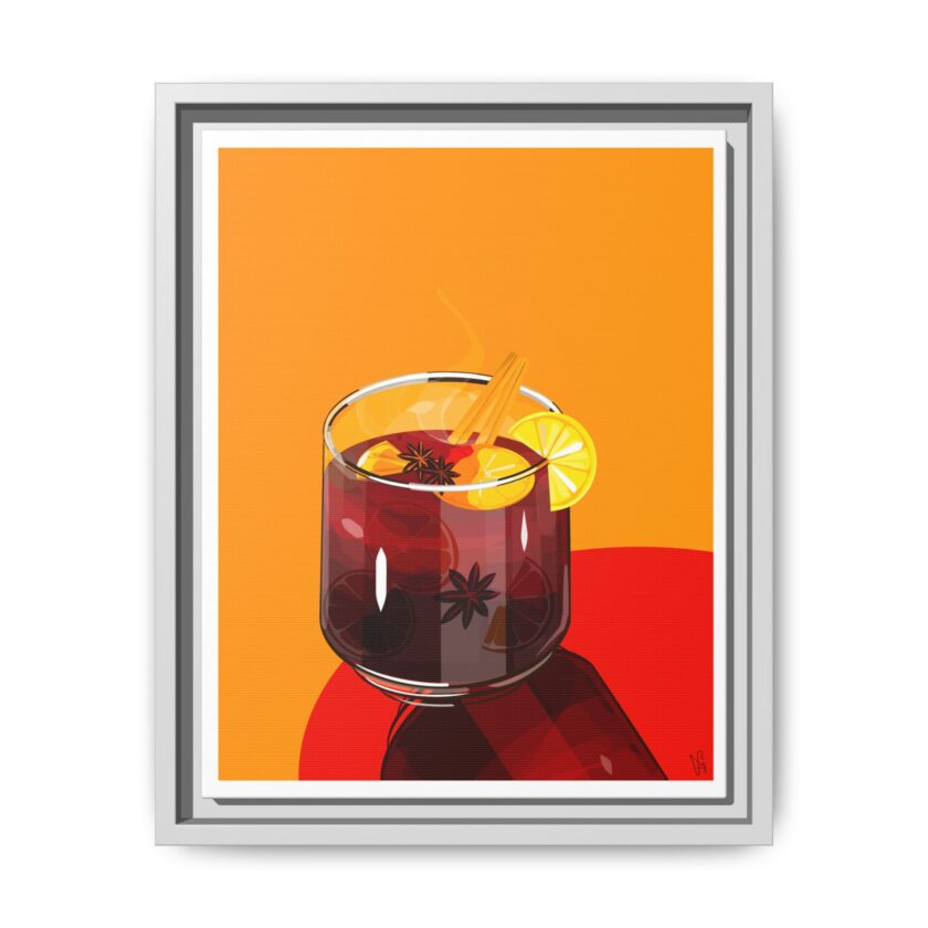 Mulled Wine Canvas, Framed - Image 25
