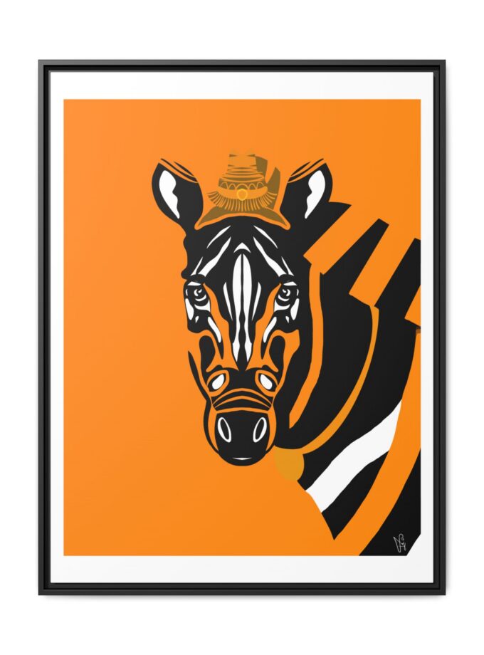 Savanna Canvas, Framed