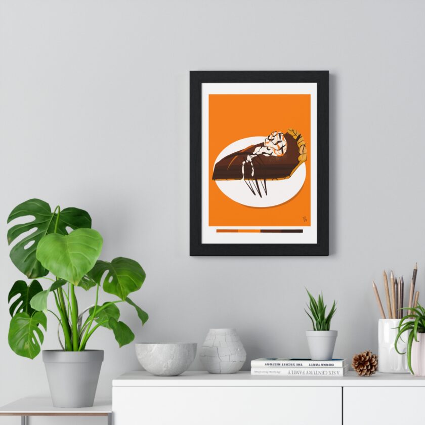 Chocolate Pie Poster, Framed - Image 14