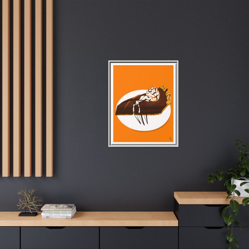 Chocolate Pie Canvas, Framed - Image 72