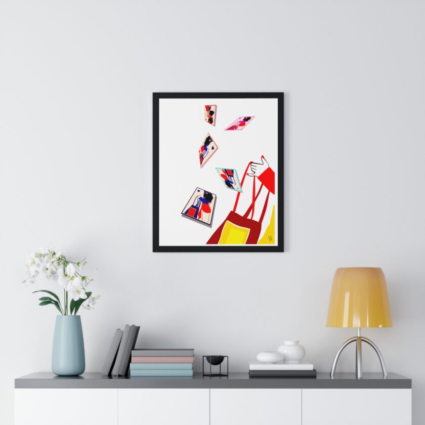 Memory Cards Poster, Framed - Image 20