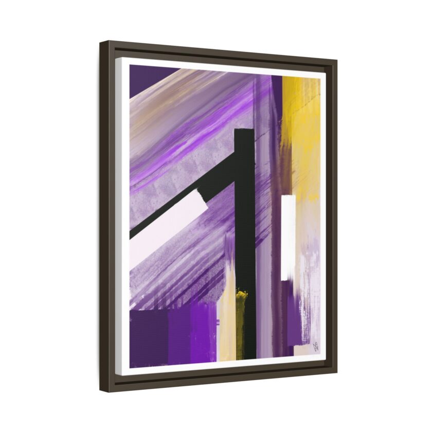 Lilac Canvas, Framed - Image 38
