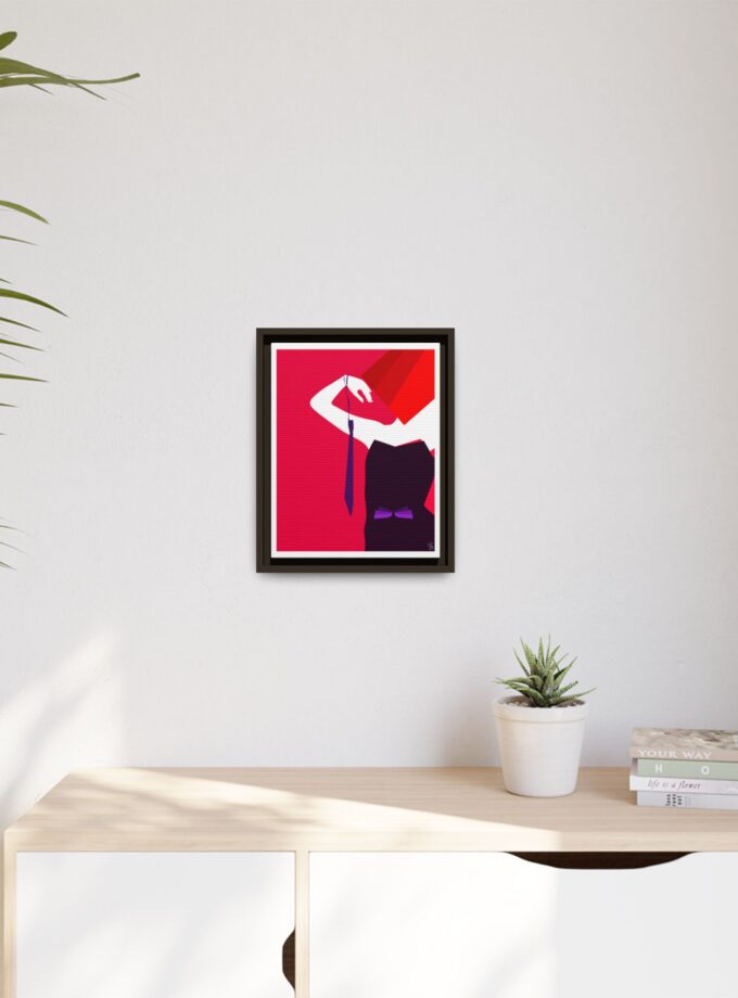 Mistress Canvas, Framed