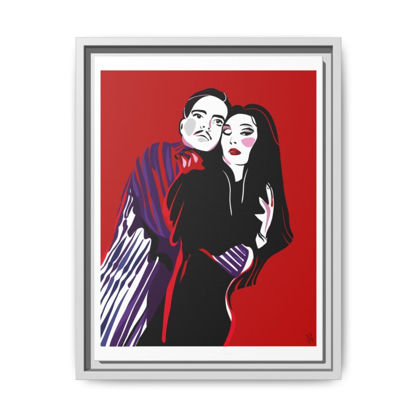 90' Bloody Halloween Canvas, Framed - Image 33