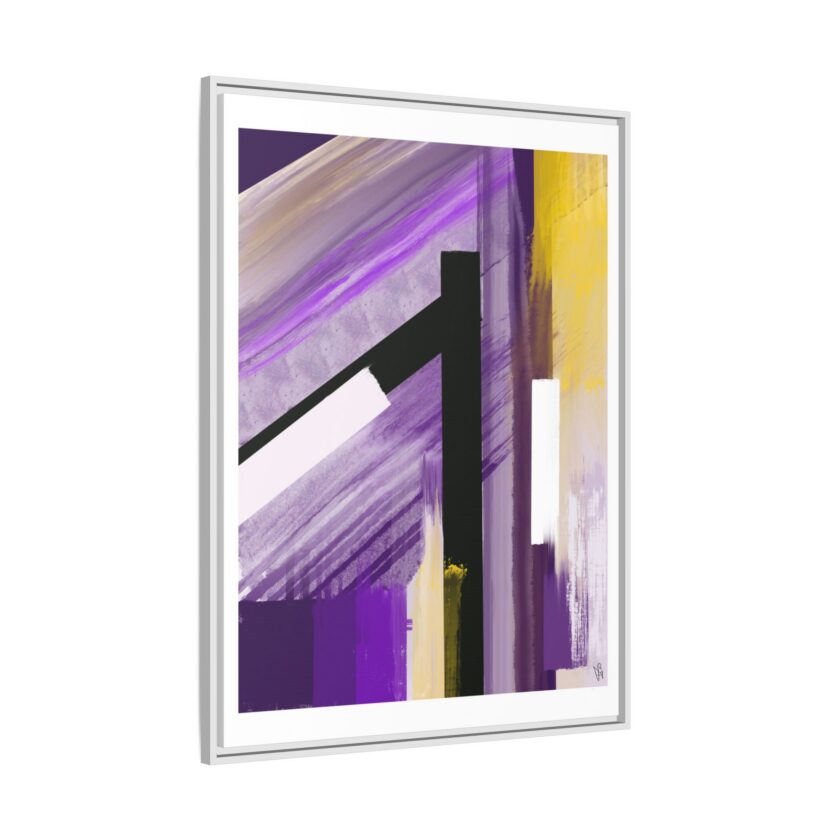 Lilac Canvas, Framed - Image 58