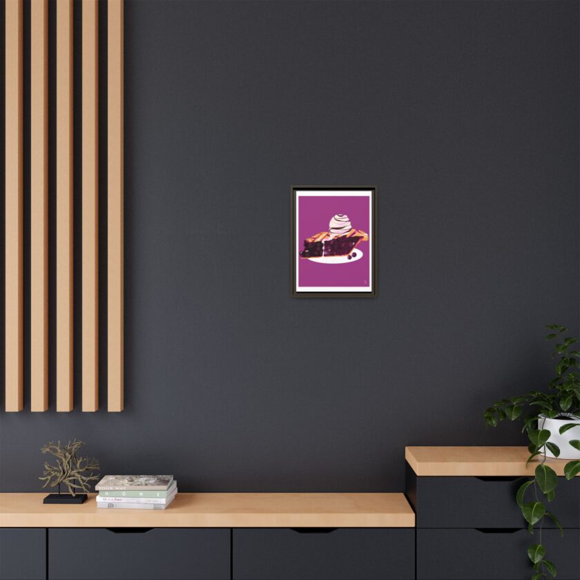 Blueberry Pie Canvas, Framed - Image 32