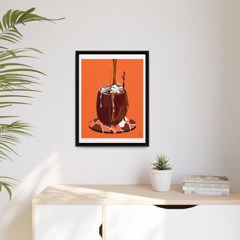 Hot Chocolate Canvas, Framed - Image 15