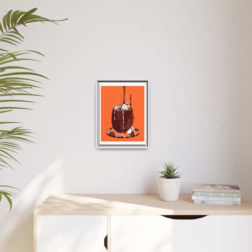 Hot Chocolate Canvas, Framed - Image 35