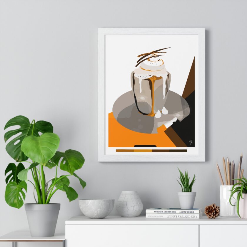 Caramel Bliss Poster, Framed - Image 5
