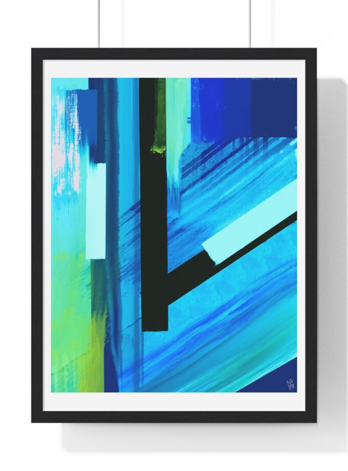 Future Poster, Framed