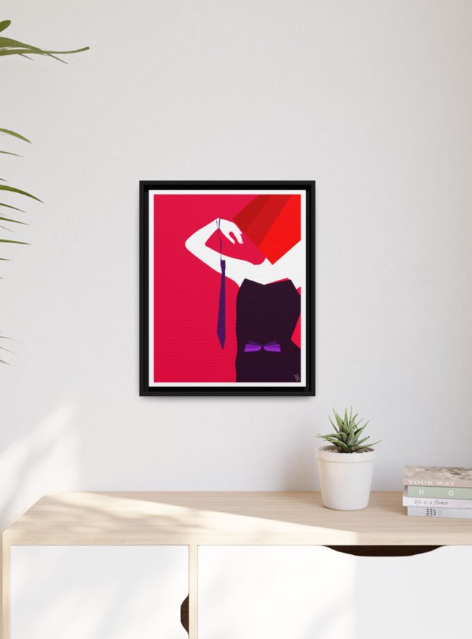 Mistress Canvas, Framed