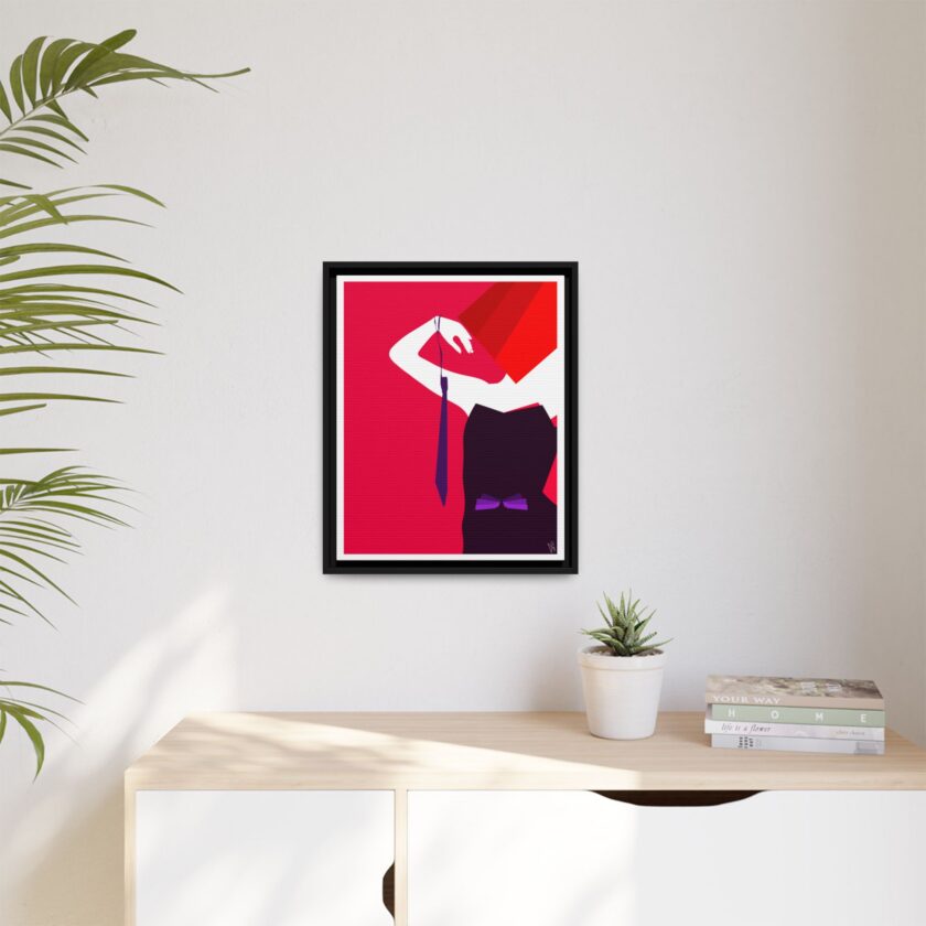 Mistress Canvas, Framed - Image 11