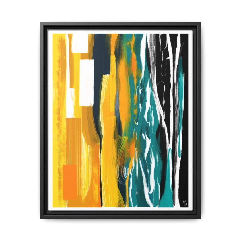 Midnight Swim Canvas, Framed - Image 9