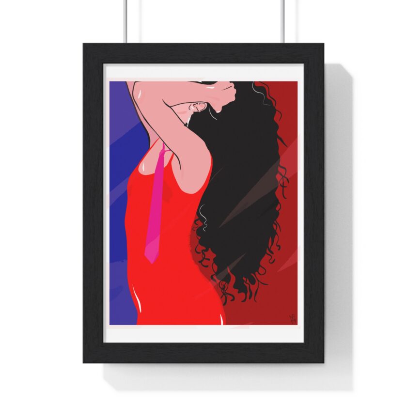Dirty Mirror Poster, Framed - Image 13