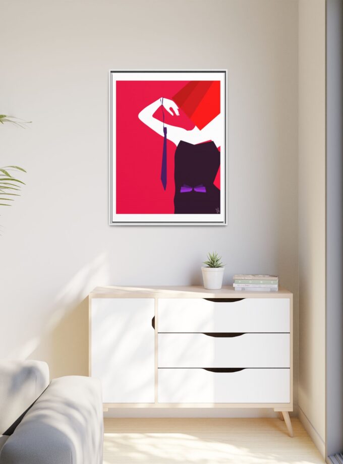 Mistress Canvas, Framed