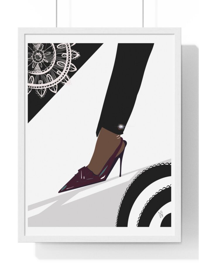 Preety Woman Poster, Framed