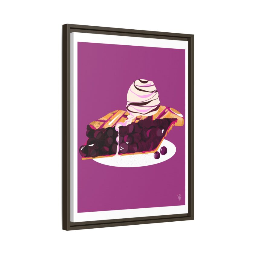 Blueberry Pie Canvas, Framed - Image 46