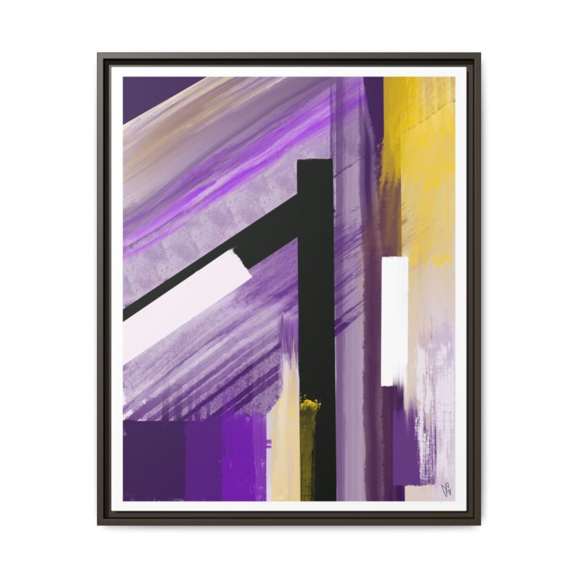 Lilac Canvas, Framed - Image 65