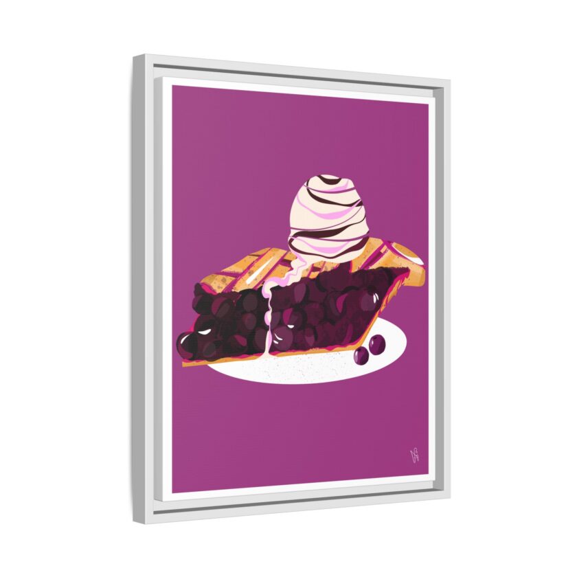 Blueberry Pie Canvas, Framed - Image 42