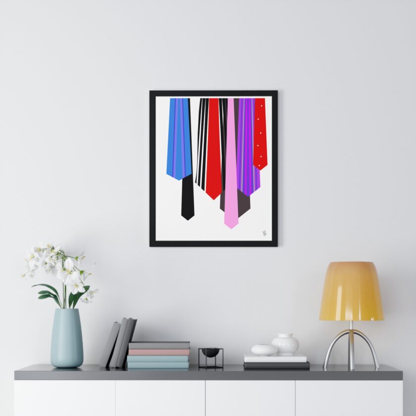 Ties Poster, Framed - Image 20
