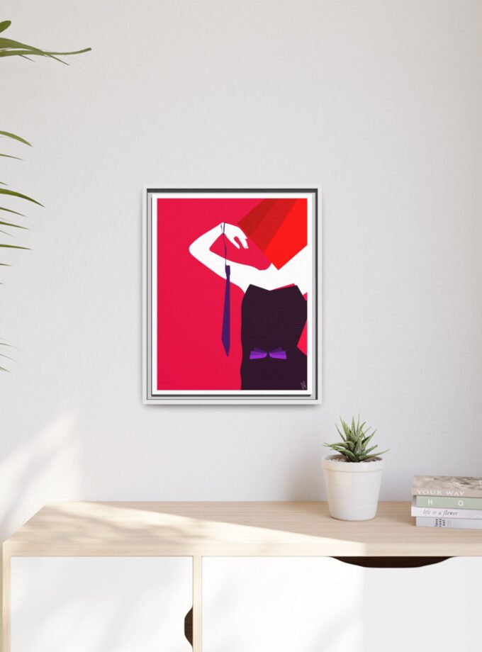 Mistress Canvas, Framed