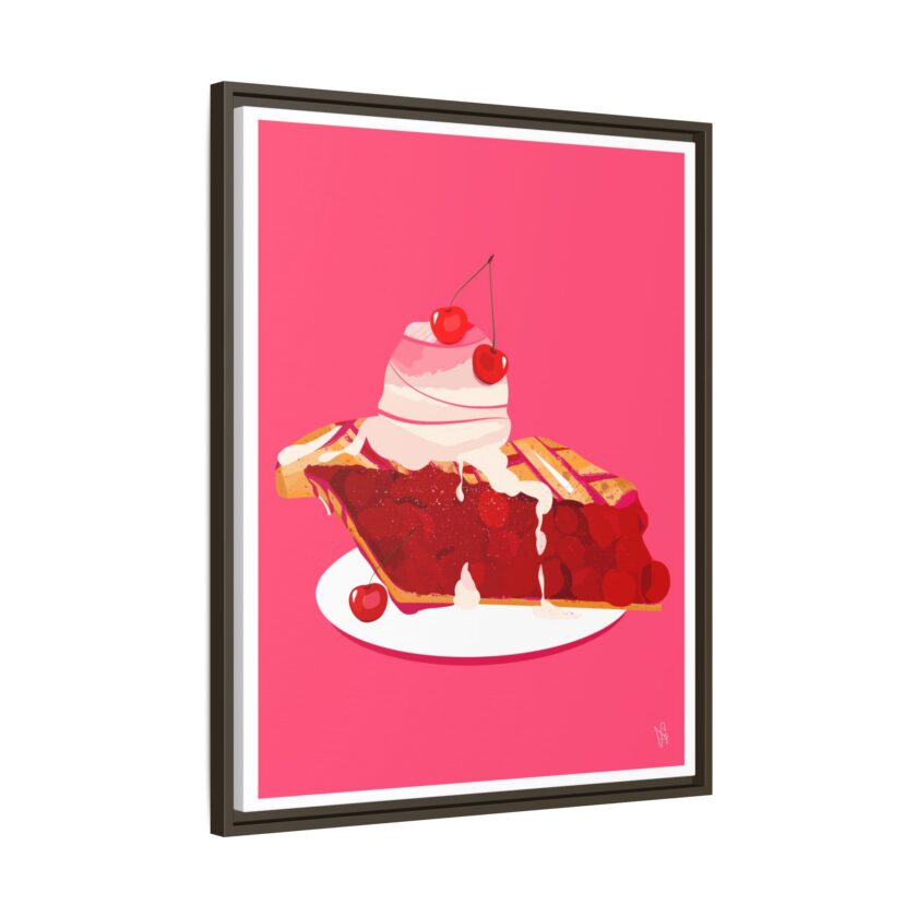 Cherry Pie Canvas, Framed - Image 66