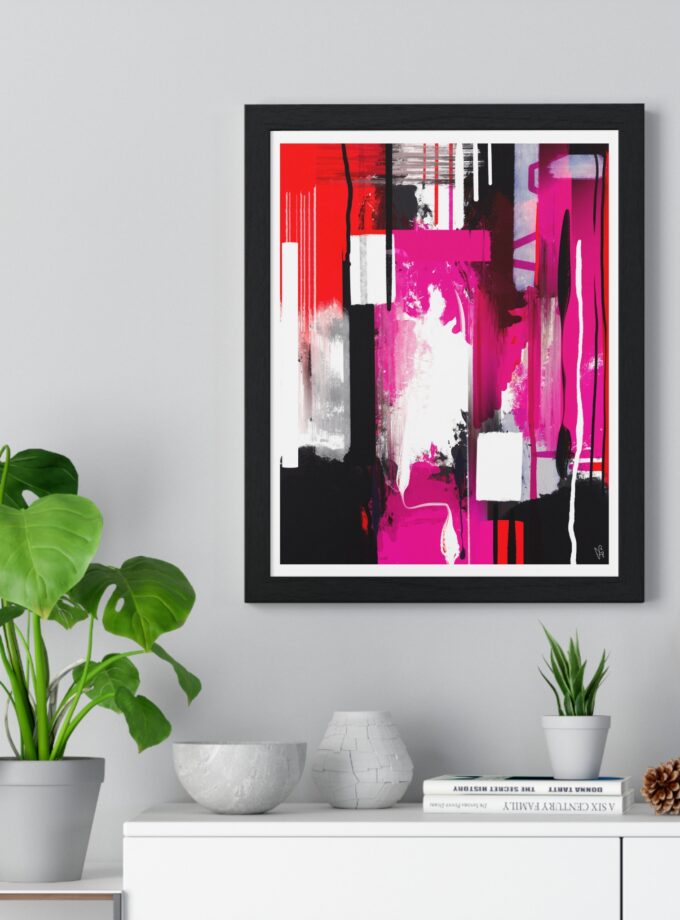 End Of Grieving Poster, Framed