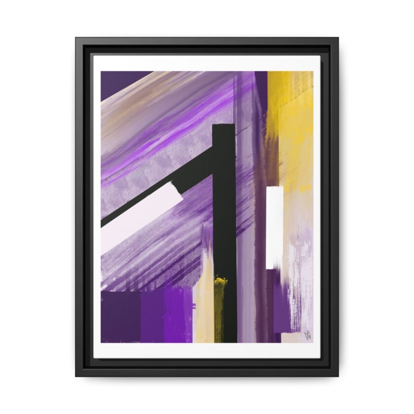 Lilac Canvas, Framed - Image 5
