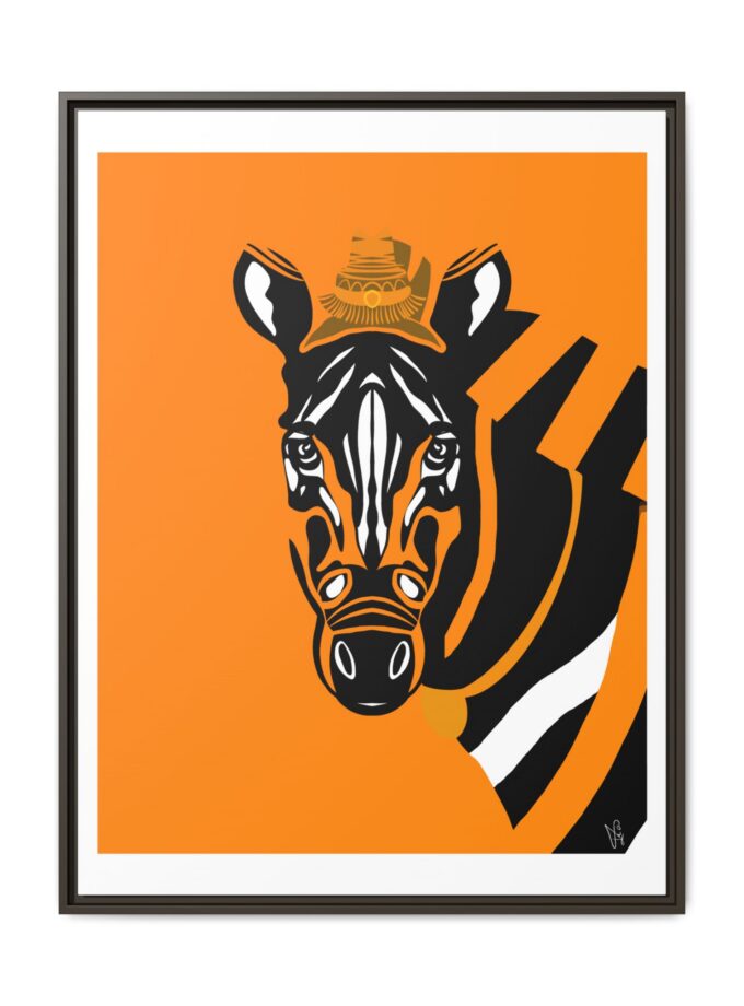 Savanna Canvas, Framed