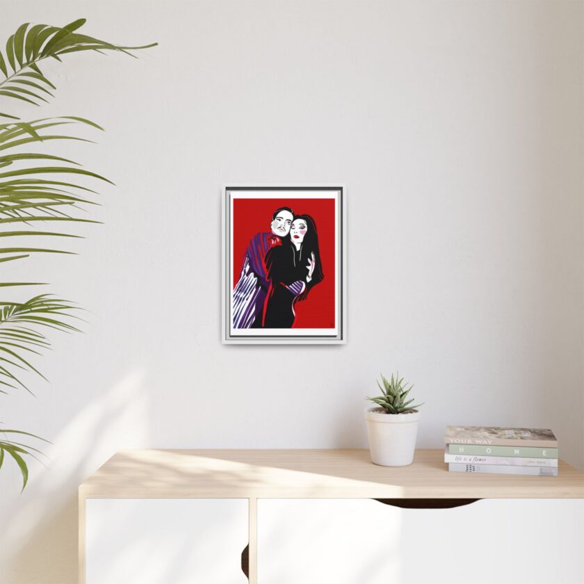 90' Bloody Halloween Canvas, Framed - Image 35