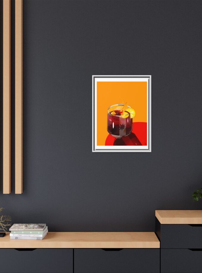Mulled Wine Canvas, Framed