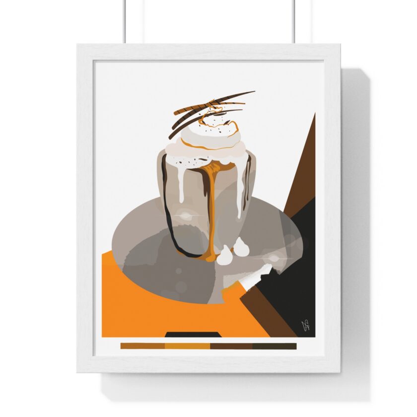Caramel Bliss Poster, Framed - Image 4