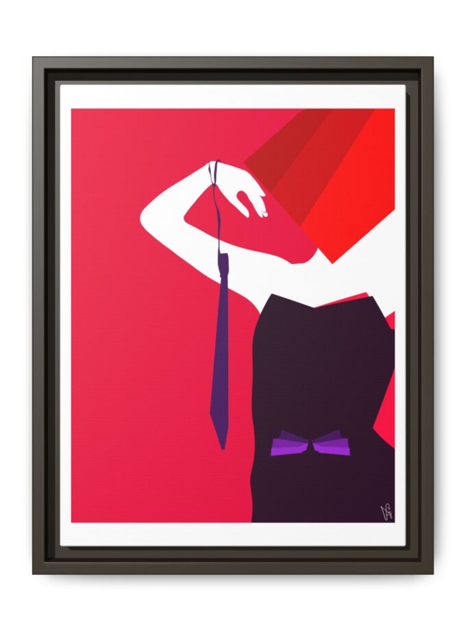 Mistress Canvas, Framed