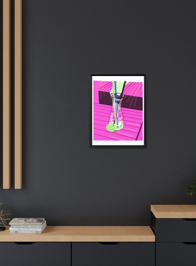 Mojito In Starigrad Canvas, Framed