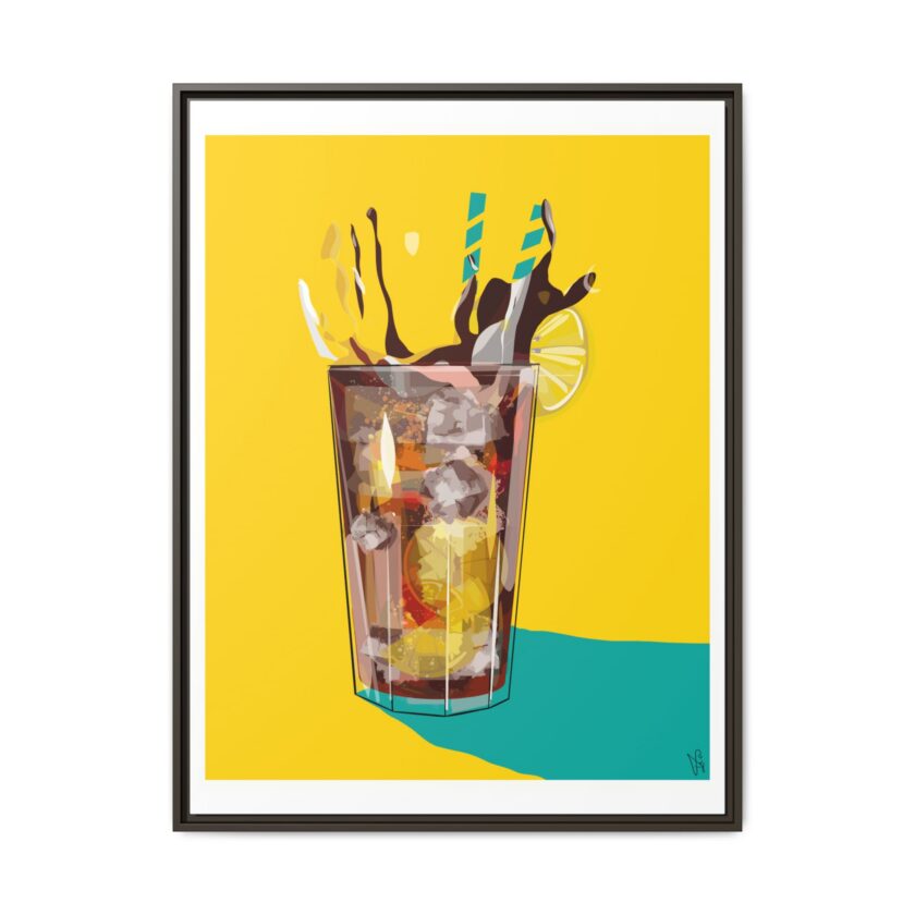 Splash Canvas, Framed - Image 53