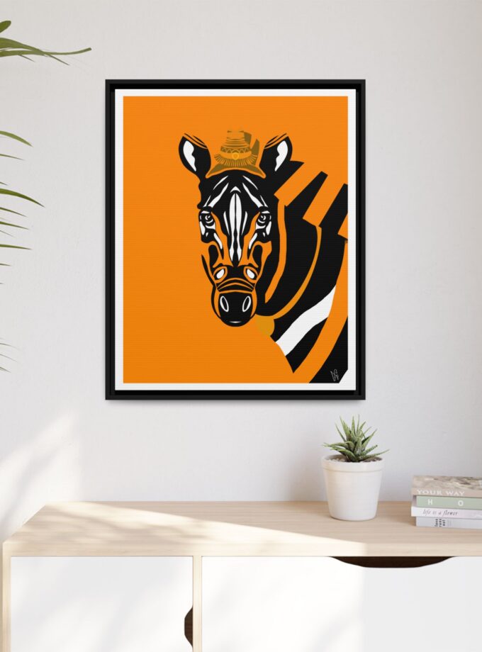 Savanna Canvas, Framed