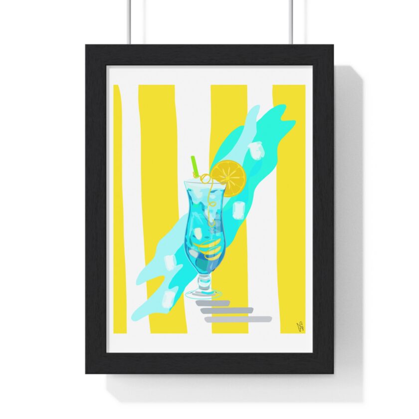 Blue Lagoon Poster, Framed - Image 13