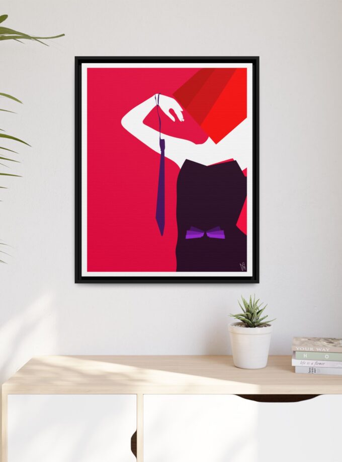 Mistress Canvas, Framed