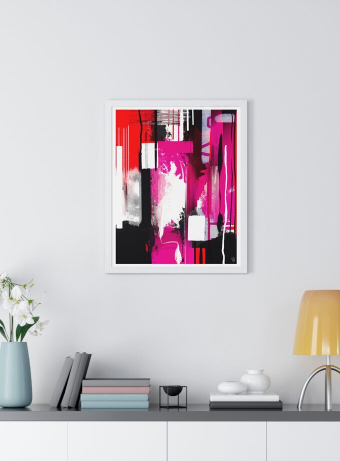 End Of Grieving Poster, Framed