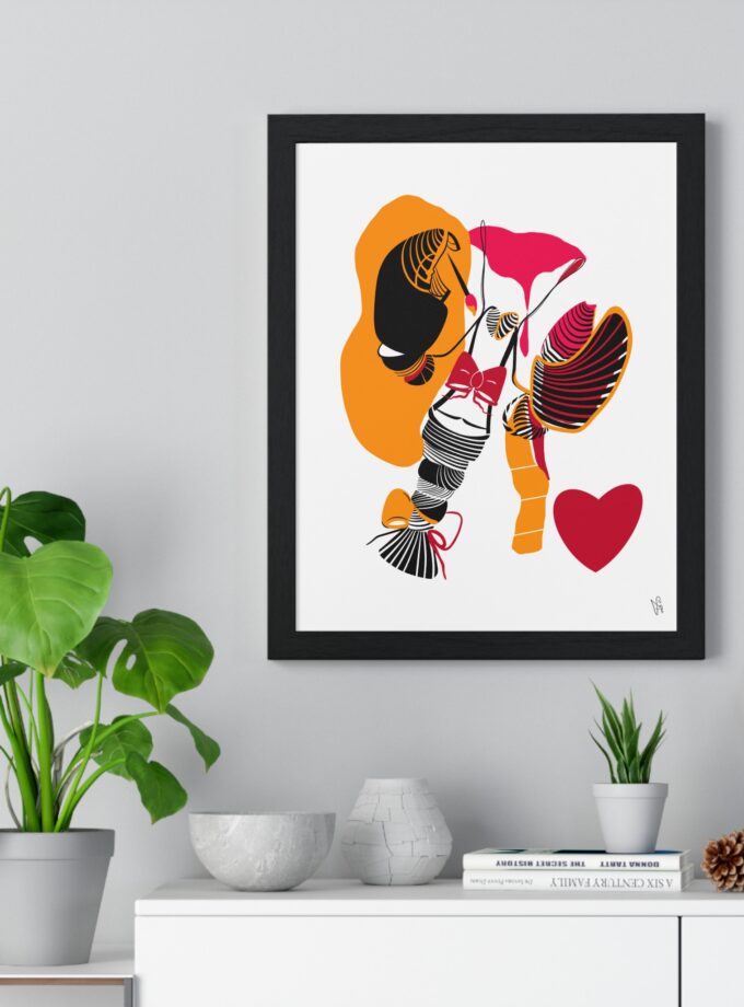 El Maestro Poster, Framed