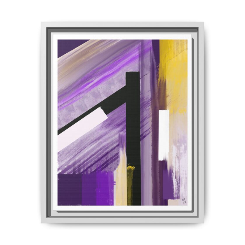 Lilac Canvas, Framed - Image 25