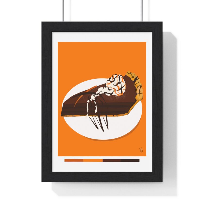 Chocolate Pie Poster, Framed - Image 13