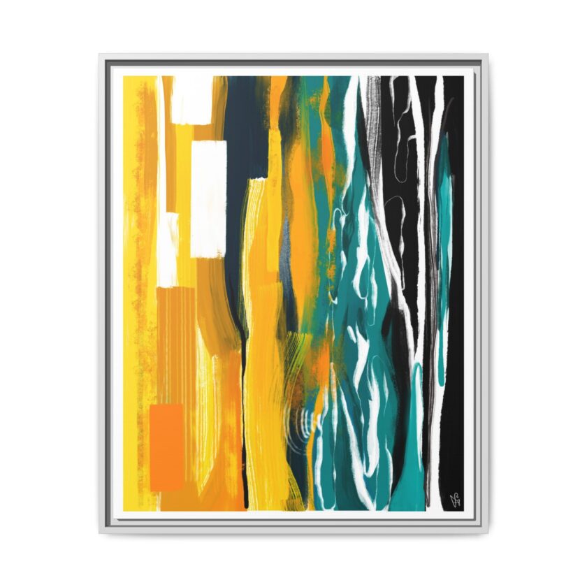Midnight Swim Canvas, Framed - Image 69