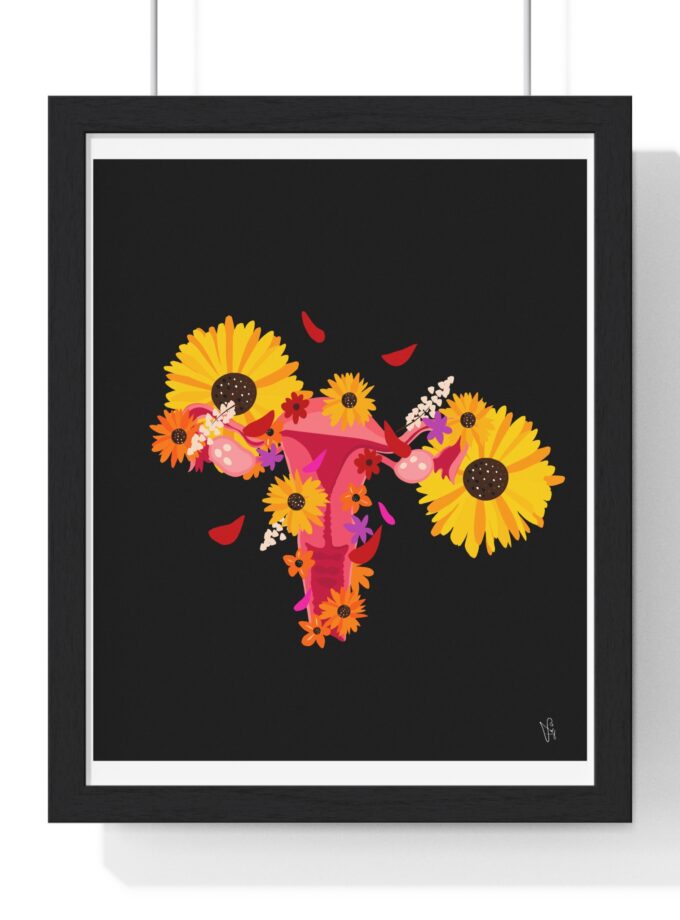 Nature Is Healing Poster, Framed