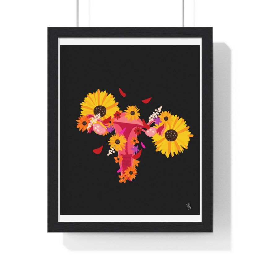 Nature Is Healing Poster, Framed