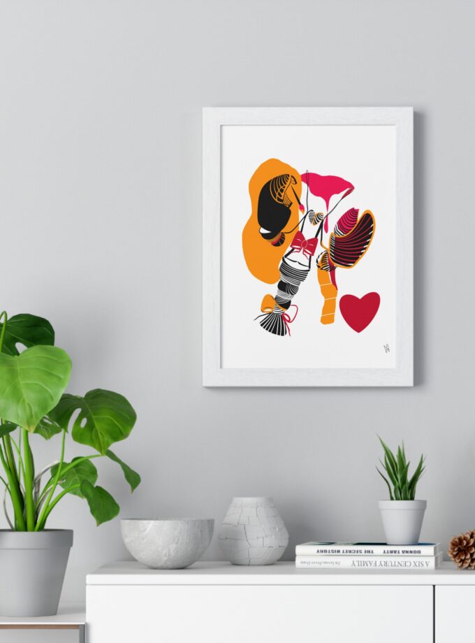 El Maestro Poster, Framed