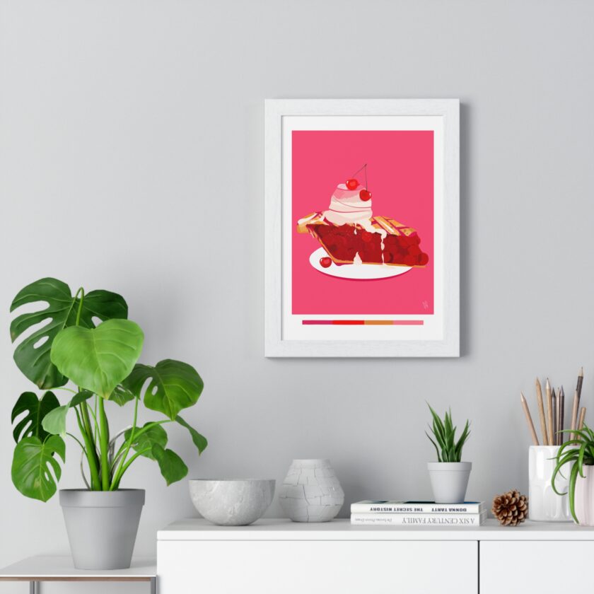 Cherry Pie Poster, Framed - Image 17